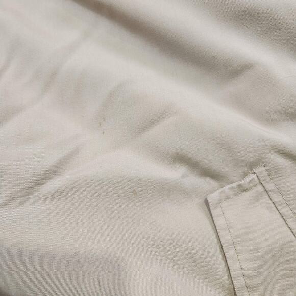 Vintage Baracuta by Van Heusen Jacket Mens 46L Tan Harrington Tartan Lined 90s - Picture 10 of 16